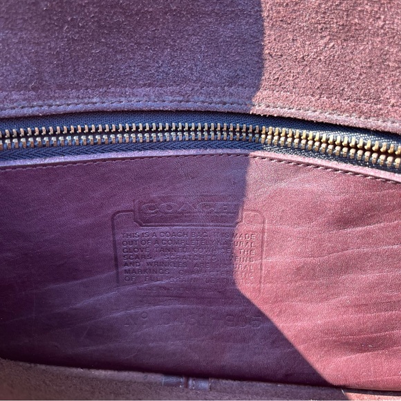 Coach Penny pocket vintage brass turnlock crossbody bag USA - Picture 12 of 14